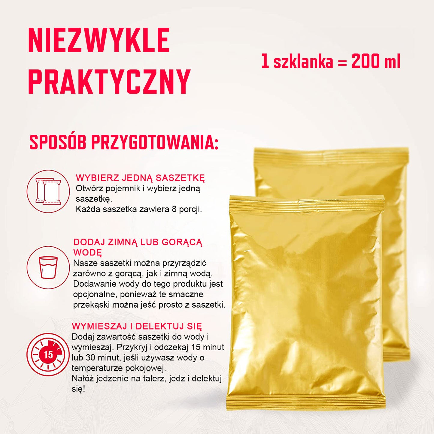 ReadyWise, 120 Porcji, Kubełek Warzyw, Brokuły, Kukurydza, Fasolka Szparagowa, Groszek, Liofilizowane, Do 25 Lat Trwałości, Żywność Awaryjna