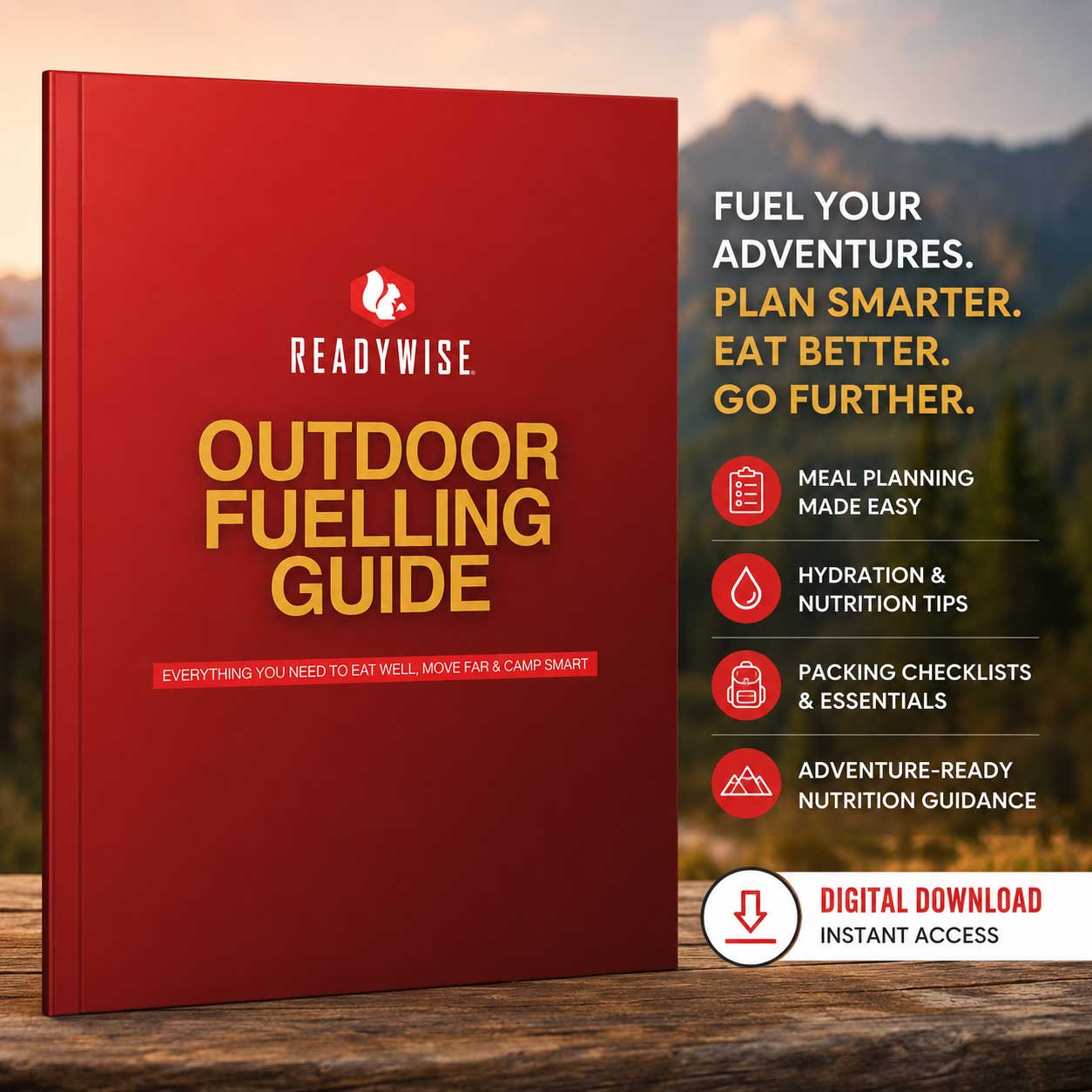 FREE Outdoor Guide – Learn How to Plan Meals, Stay Hydrated & Pack Smarter for Every Adventure
