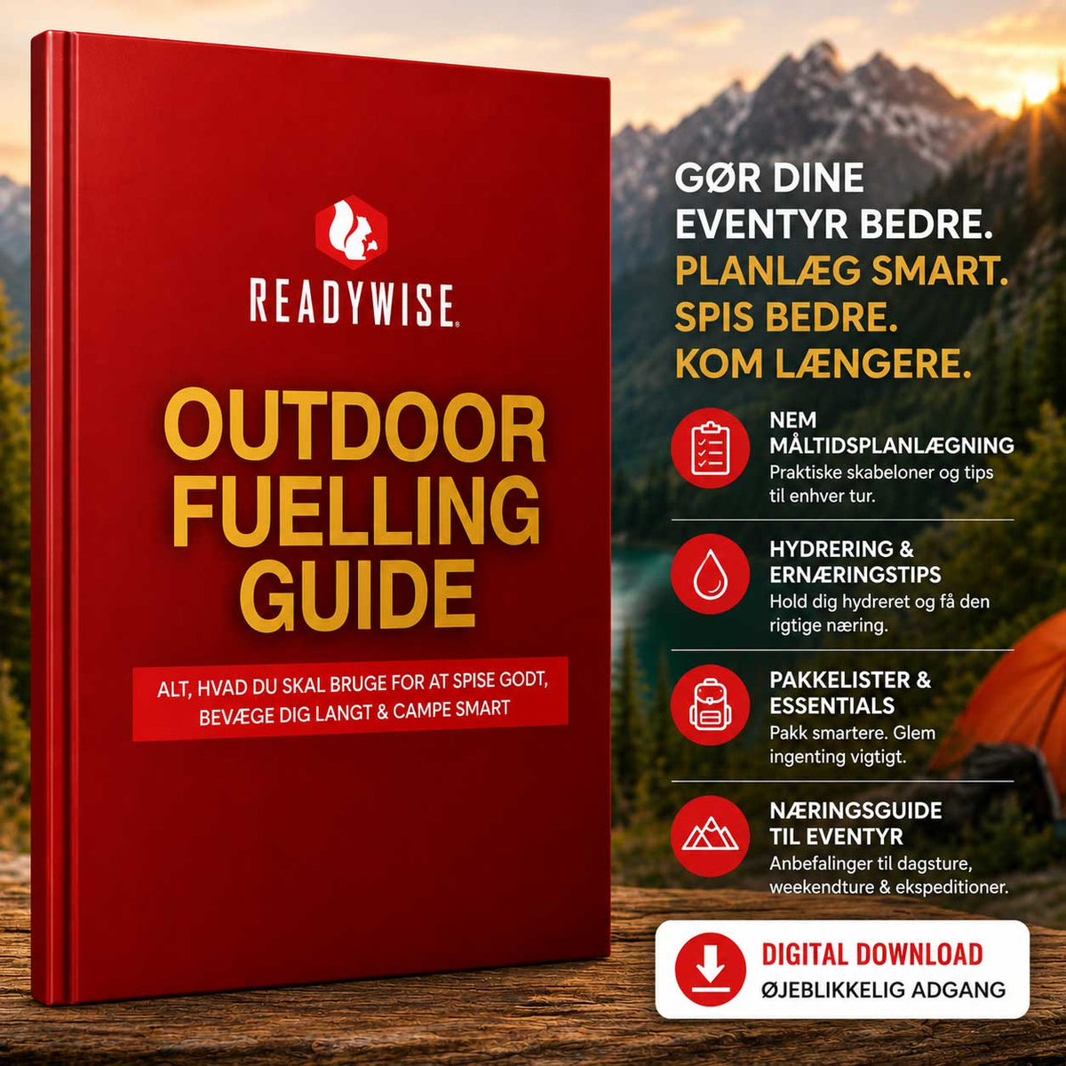 FREE Outdoor Guide – Learn How to Plan Meals, Stay Hydrated & Pack Smarter for Every Adventure