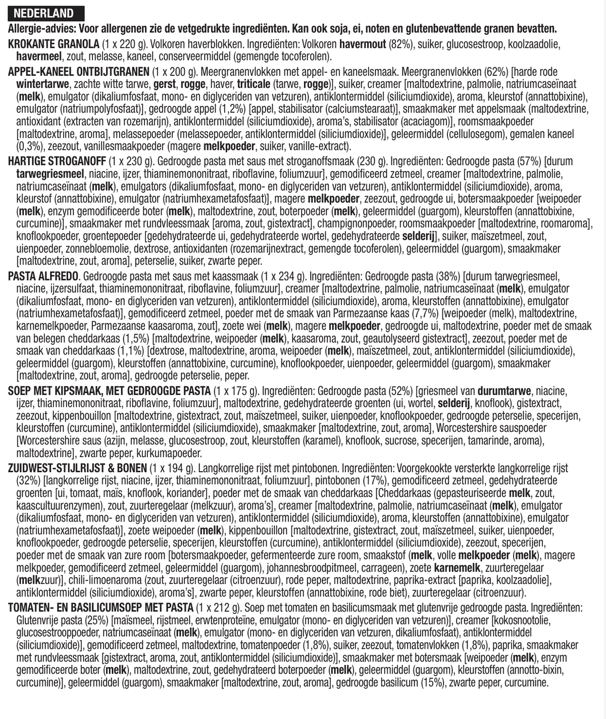 ReadyWise, 28 Porcji, Śniadanie, Obiad i Kolacja, Dry-Bag Grab & Go, Liofilizowane, Do 25 Lat Trwałości, Żywność Awaryjna, 3 Dni Dla 1 Osoby